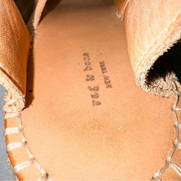 Rag & Bone Tara Dune Embroidered Platform Espadrille Sandals | Size 7.5 / 38 - Picture 6 of 8